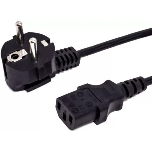 Filum Кабель питания  FL-PC16-EU-C13-1.8M CEE 7/7- С13, 3х1 мм?, 220В, 10A, чёрный, 1.8 м.[FL-PC16-EU-C13-1.8M]