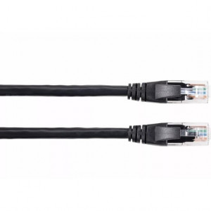 AOpen ANP612B-BK-0.5M Патч-корд литой (7/0.20) UTP кат.6 черный 0,5m