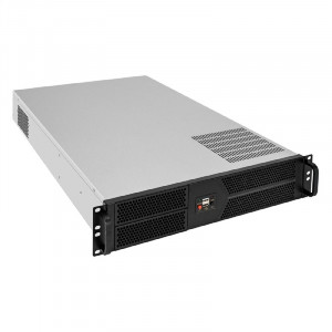 Exegate EX297729RUS Серверный корпус ExeGate Pro 2U650-05 <RM 19", высота 2U, глубина 650, без БП, 2*USB>