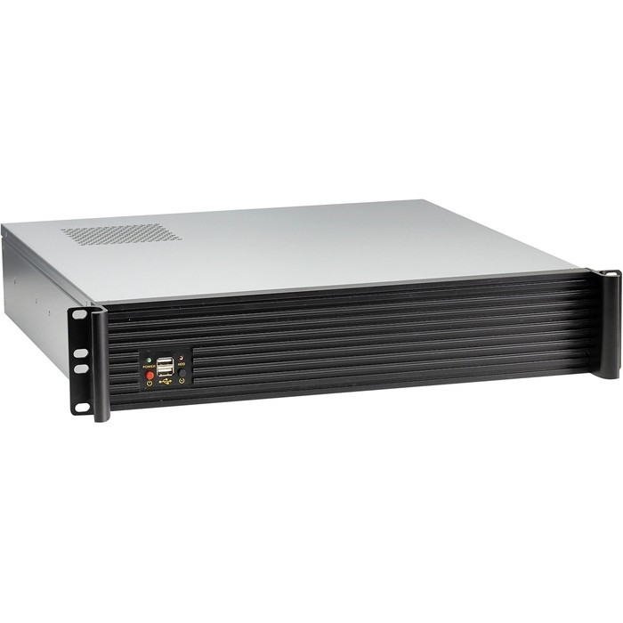 Exegate EX281968RUS Серверный корпус ExeGate Pro 2U420-06 <RM 19", высота 2U, глубина 420, БП 2U-500ADS, USB>