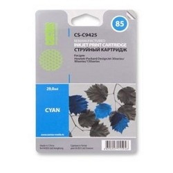 C9425 Картридж Cactus струйный CS-C9425 №85 голубой для HP DJ 30/130 (29мл)