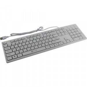 Oklick 500M белый USB slim Multimedia  [1061586]