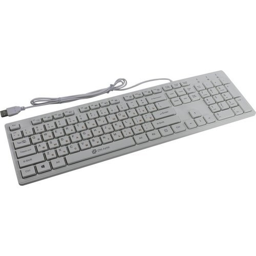 Oklick 500M белый USB slim Multimedia  [1061586]