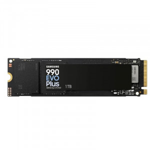 Твердотельный накопитель SSD M.2 Samsung 1.0Tb 990 EVO Plus <MZ-V9S1T0BW> (PCI-E 5x2/4x4, 7150/6300MBs, 3D TLC, NVMe 2.0, 600TBW, 22х80mm)