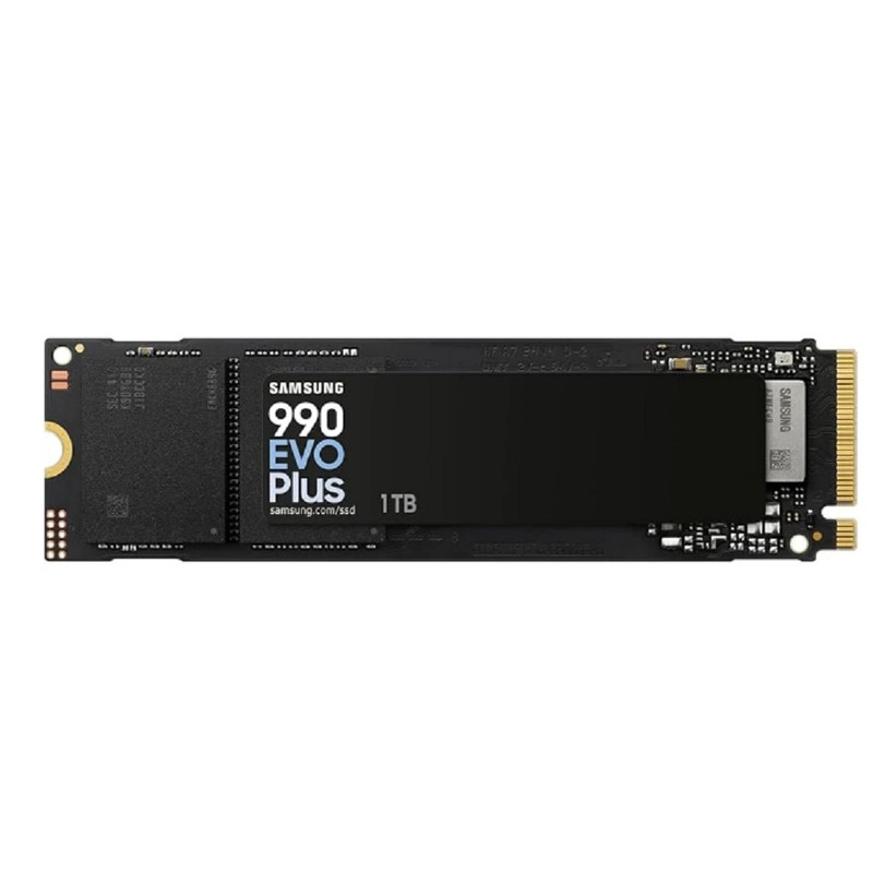 Твердотельный накопитель SSD M.2 Samsung 1.0Tb 990 EVO Plus <MZ-V9S1T0BW> (PCI-E 5x2/4x4, 7150/6300MBs, 3D TLC, NVMe 2.0, 600TBW, 22х80mm)
