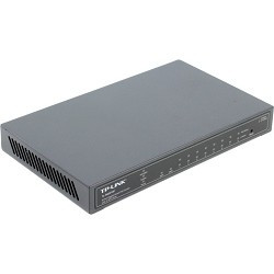 TP-Link TL-SG2210P 8-Port Gigabit Desktop PoE Smart Switch, 8 Gigabit RJ45 ports including 2 SFP ports, 802.3af, 53W PoE power supply, Tag-based VLAN, STP/RSTP/MSTP, IGMP V1/V2/V3 Snooping, 802.1P Qos