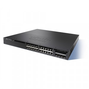 WS-C3650-24PS-S Коммутатор Cisco  Catalyst 3650 24 Port PoE 4x1G Uplink IP Base