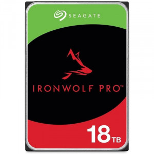 Жесткий диск Seagate Ironwolf Pro ST18000NT001,  18ТБ,  HDD,  SATA III,  3.5"