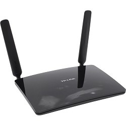 TP-Link TL-MR6400 4G LTE для множества Wi-Fi устройств - скорость загрузки до 150 Мбит/с 300 Мбит/с по стандарту N 2 внешние 4G-антенны и 2 встроенные Wi-Fi антенны