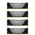 Память оперативная/ Kingston 64GB3600MT/s DDR4 CL16DIMM (Kit of4)1Gx8 FURYRenegadeBlack