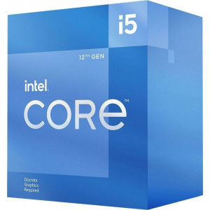 CPU Intel Core i5-12400F Alder Lake BOX {2.5 ГГц/ 4.4 ГГц в режиме Turbo, 18MB, LGA1700}