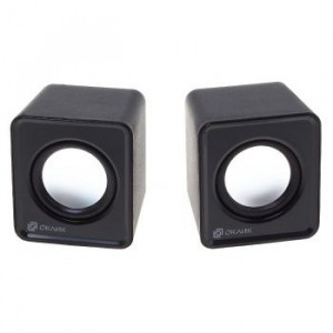 Колонки Oklik OK-331 2.0 черный 6Вт