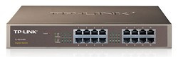 TP-Link TL-SG1016D Коммутатор 16-port Gigabit Desktop/Rackmount Switch, 10/100/1000M RJ45ports, metal case