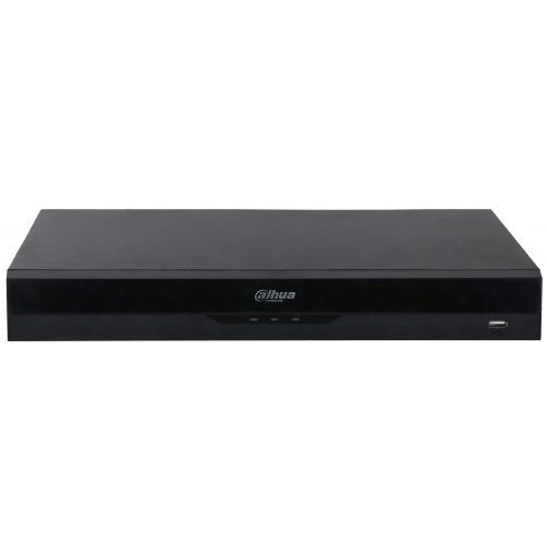 DAHUA DHI-NVR2208-8P-I2 8-канальный IP-видеорегистратор с PoE, 4K, H.265+, видеоаналитика, входящий поток до 144Мбит/с, 2 SATA III до 10Тбайт