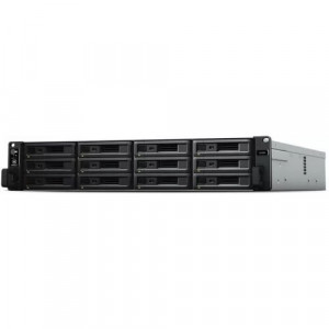 Synology UC3200 Сетевой накопитель (NAS) UnifiedController, слоты 12x2.5"/3.5" SAS 12G, RAID0/1/5/6/10/F1/Basic/JBOD, 2x1 Гбит + 10 Гбит/с, Intel Xeon D-1521/4x2.4GHz,DDR4 8Gb, 2x500W, 2U