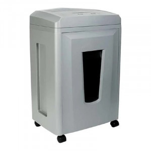 ГЕЛЕОС Уничтожитель документов УП26-7+ серый (секр.P-7) фрагменты 6лист. 26лтр. пл.карты CD