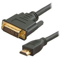5bites Кабель 5bites APC-073-020 HDMI M /  DVI M (24+1) double link, зол.разъемы, ферр.кольца, 2м.