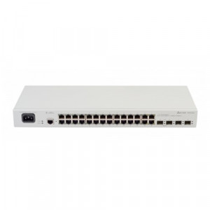 ELTEX MES2428B Ethernet-коммутатор 24 порта 10/100/1000BASE-T, 4 порта 10/100/1000BASE-T/100BASE-FX/1000BASE-X Combo, L2, 220В AC, 12В DС