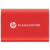 HP Portable SSD 250GB External P500 Series Red <7PD49AA#ABB> (USB 3.2 Gen2 Type-C, up to 370/200Mbs, 100TBW, 79х54х10, 45g)