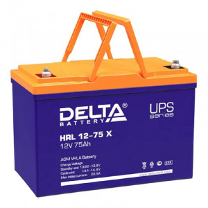 Delta HRL 12-75 Х (75 А\ч, 12В) свинцово- кислотный  аккумулятор