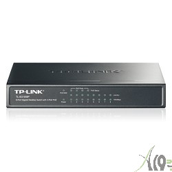 TP-Link TL-SG1008P Коммутатор 8-port Gigabit Switch с 4 портами РоЕ