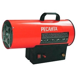 Ресанта ТГП-10000 [67/1/20] Тепловая газовая пушка { Мощность 10кВт, 300м.куб/ч, 0,7 бар, расход 0,86кг/час }