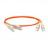 Hyperline FC-D2-62-SC/PR-SC/PR-H-15M-LSZH-OR Патч-корд волоконно-оптический (шнур) MM 62.5/125, SC-SC, 2.0 мм, duplex, LSZH, 15 м Hyperline FC-D2-62-SC/PR-SC/PR-H-15M-LSZH-OR Патч-корд волоконно-оптический (шнур) MM 62.5/125, SC-SC, 2.0 мм, duplex, LSZH, 15 м