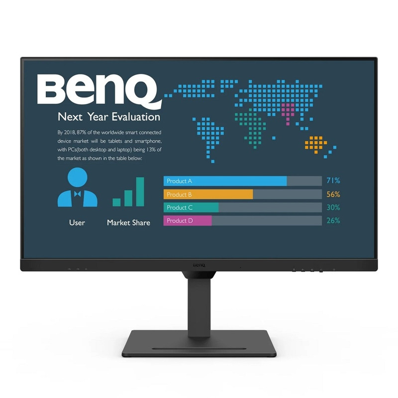 LCD BenQ 31.5" BL3290QT {IPS 2560x1440 60Hz5ms 350cd HDMI DisplayPort 3xUSB3.2 USB-C(65W)}
