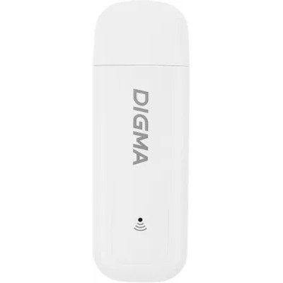 Digma Dongle WiFi DW1960WH Модем 3G/4G USB Wi-Fi Firewall +Router внешний белый