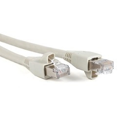 Hyperline PC-LPM-STP-RJ45-RJ45-C6a-1M-LSZH-GY Патч-корд FTP, экранированный, Cat.6a, LSZH, 1 м, серый 