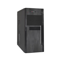 Exegate EX283242RUS Корпус Minitower ExeGate MA-373X Black, mATX <UN400, 120mm> 2*USB, Audio