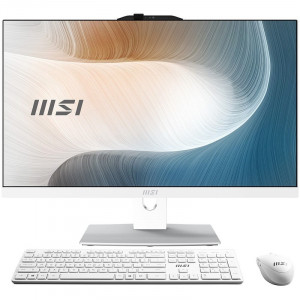 MSI Modern AM242P 1M-1021RU [9S6-AE0722-1021] White 23.8" {Full HD Core 5 120U/16Gb/SSD512Gb Graphics/W11Pro/kb/m}