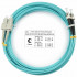 Cabeus FOP-50-SC-ST-5m Шнур оптический duplex SC-ST 50/125 mm OM3 5м LSZH