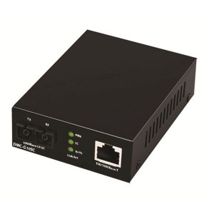 D-Link DMC-G10SC Медиаконвертер с 1 портом 100/1000Base-T и 1 портом 1000Base-LX с разъемом SC для одномодового оптического кабеля (до 10 км)