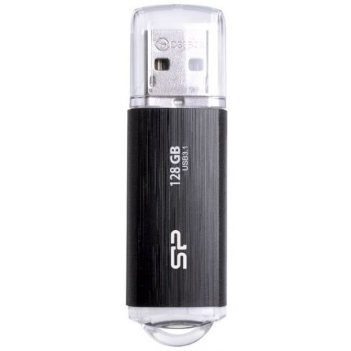 Silicon Power USB Drive 128Gb Blaze B02, USB 3.1, Черный
