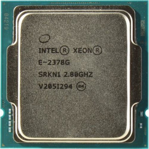 Процессор/ APU LGA1200 Intel Xeon E-2378G (Rocket Lake, 8C/16T,2.8/5.1GHz, 16MB, 80W, UHD Graphics P750)
