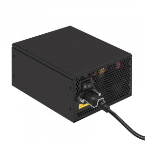 Exegate EX292148RUS-OEM-S Блок питания 400W ExeGate 80 PLUS® 400PPH-LT-OEM (ATX, APFC, КПД 82% (80 PLUS), 12cm fan, 24pin, (4+4)pin, PCIe, 5xSATA, 3xIDE, black, кабель 220V с защитой от выдергивания)