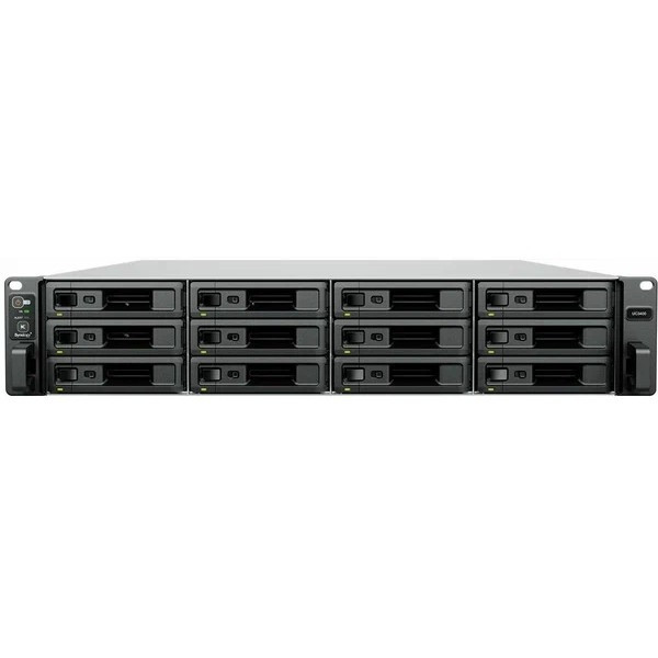 Synology UC3400 Сетевое хранилище 12x2.5"/3.5" SAS, Intel Xeon D-1541/8x2.1GHz, 8GB DDR4, 2x1 Гбит/с, 1x10 Гбит/с 