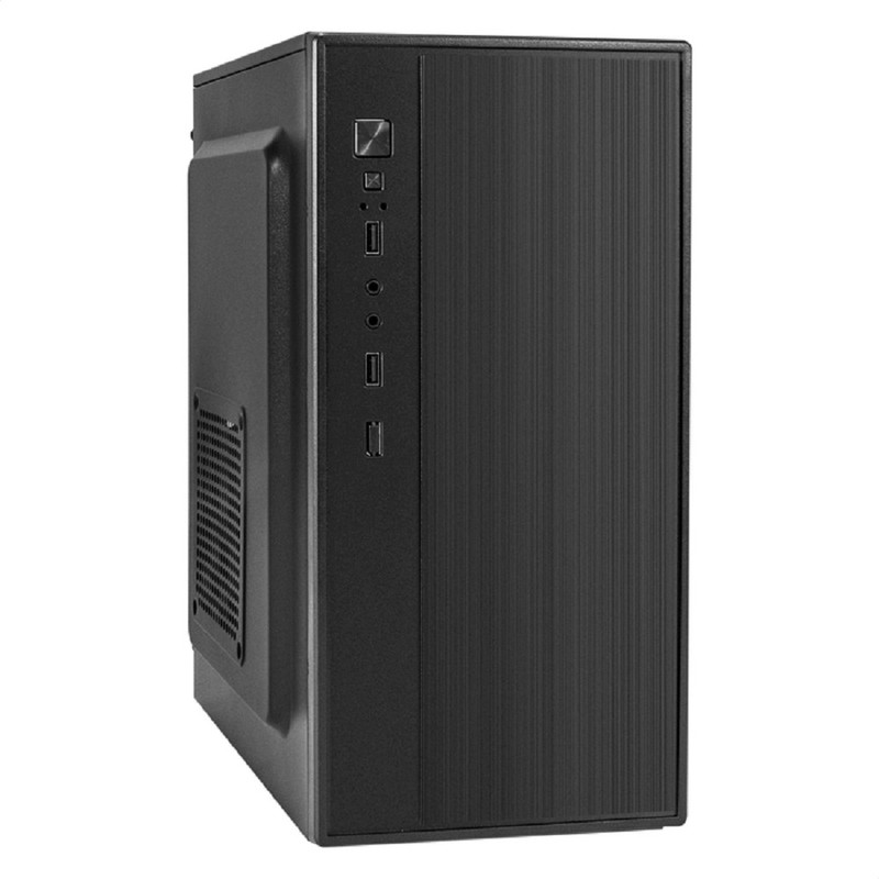Exegate EX299268RUS Корпус Minitower ExeGate BAA-408-UNS350 (mATX, БП UNS350 с вент. 12см, 2*USB, HD Audio, черный)