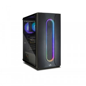 Корпус ATX Eurocase A10 без БП ARGB black