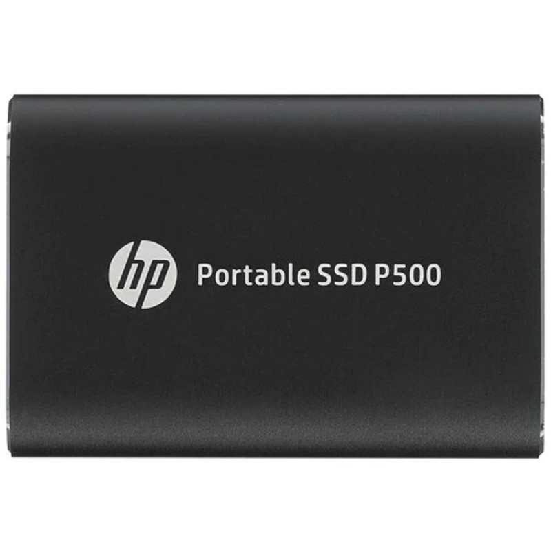 HP Portable SSD 250GB External P500 Series Black <7NL52AA#ABB> (USB 3.2 Gen2 Type-C, up to 370/200Mbs, 100TBW, 79х54х10, 45g)