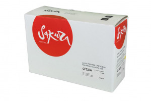 CF322A (HP 653A) Картридж Sakura для HP Color LJ Enterprise M680dn, M680f, M680z, желтый, 16 500 к.