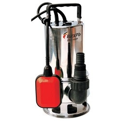 Вихрь ДН-1100Н [68/2/5] Дренажный насос  { нерж. сталь 1100 вт, глуб-8 м, max-15,5 м/час, частицы-35 мм }