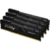 Kingston DRAM 128GB 3600MHz DDR4 CL18 DIMM (Kit of 4) FURY Beast Black EAN: 740617319712