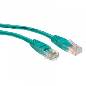 Патчкорд литой "Telecom" UTP кат.5е 2,0м зеленый