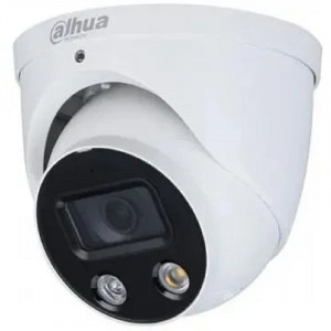 DAHUA DH-IPC-HDW3449HP-ZAS-PV Уличная купольная IP-видеокамера Full-color с ИИ и активным сдерживанием 4Мп, 1/2.7” CMOS, моторизованный объектив 2.7~13,5мм (5x), видеоаналитика, ИК 50м, LED 40м