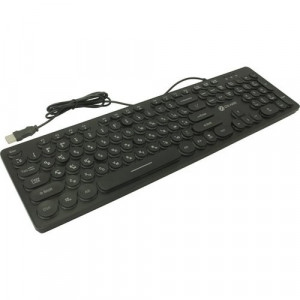Oklick 420MRL черный USB slim Multimedia LED [1091226]