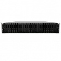 Synology FS3410 СХД 24x 2.5" SATA3 Посадочные места, Горячая замена, RAID modes: JBOD / 0 / 1 / 5 / 6 / 10, 4x GB-LAN + 2x 10 Gbase LAN, 2x USB3.0, CPU: Octa-Core 2.10 GHz, 16 GB RAM