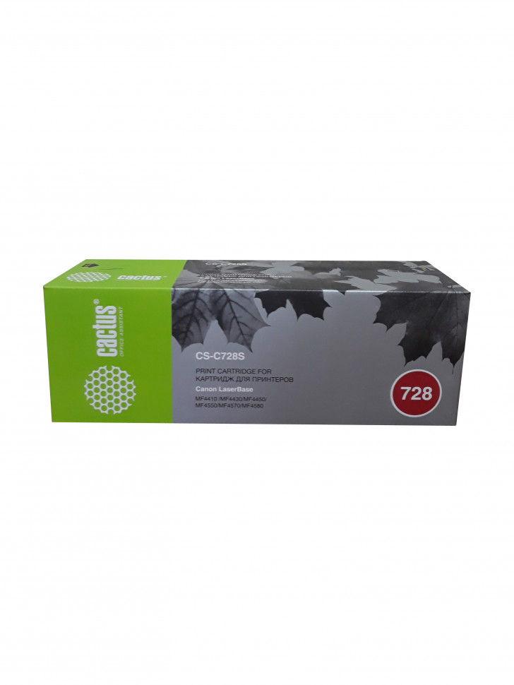 CACTUS Cartridge 728S Картридж (CS-C728S) для Canon Laser Base MF4410/4430/4450/4550/4570/4580