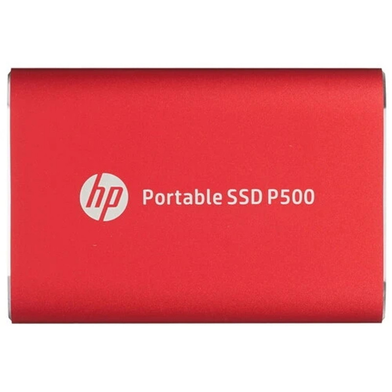 HP Portable SSD 1TB External P500 Series Red <1F5P5AA#ABB> (USB 3.2 Gen2 Type-C, up to 420/420Mbs, 500TBW, 79х54х10, 45g)